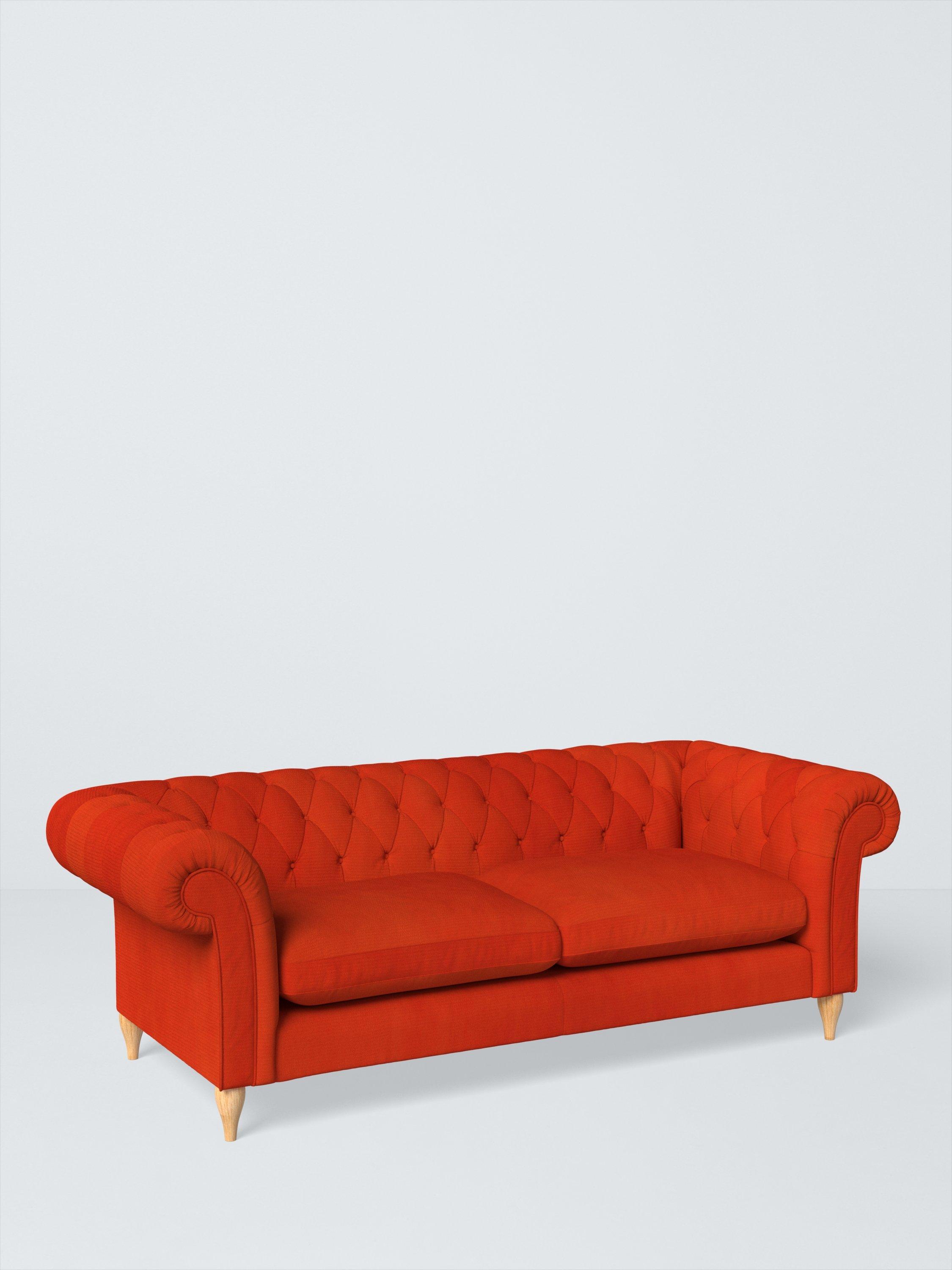 Winchester Range, John Lewis Easy Clean Plush Velvet Fabric, Paprika, Price Band B