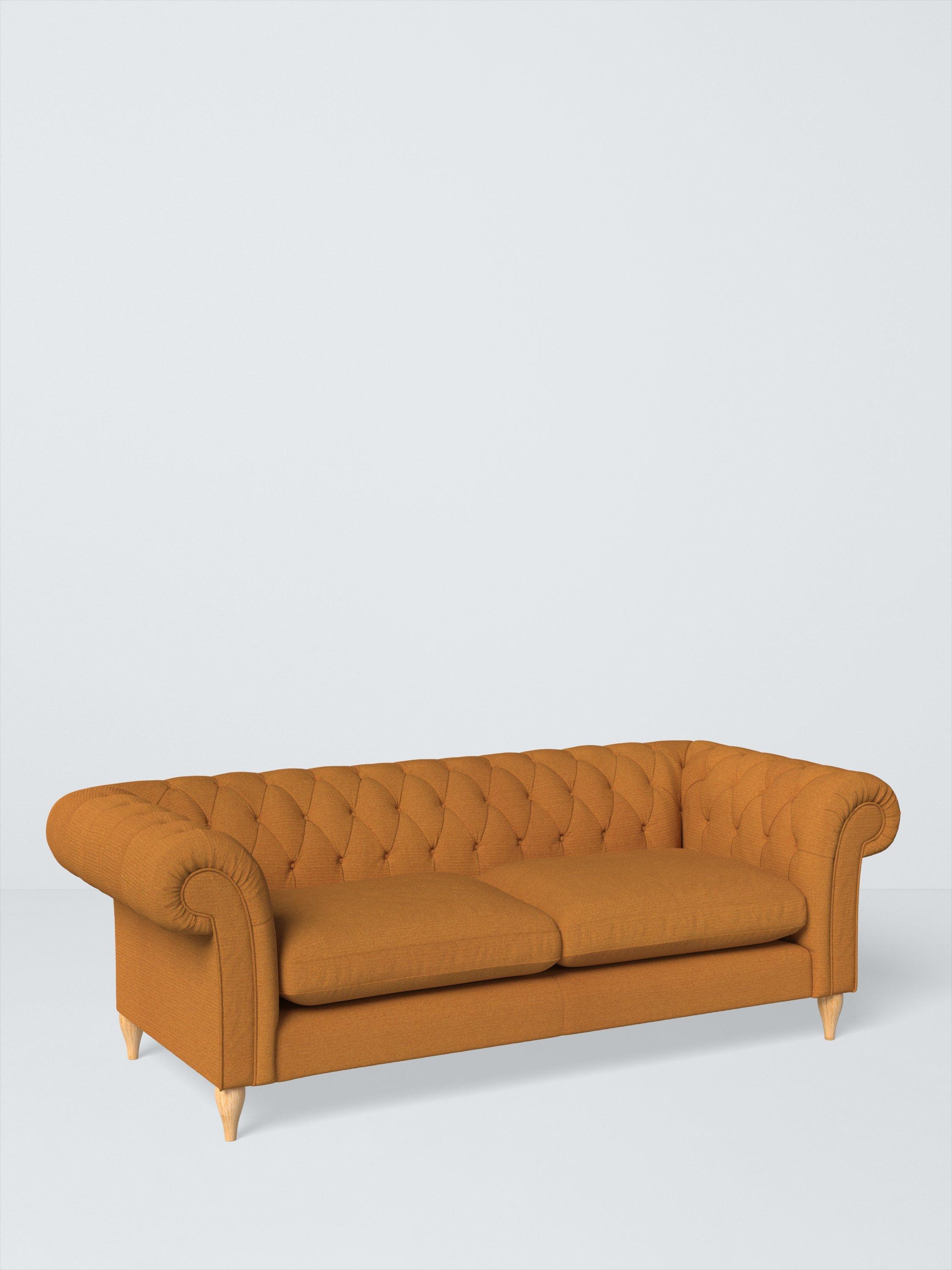 Winchester Range, John Lewis Brushed Tweed Fabric, Honey, Price Band A
