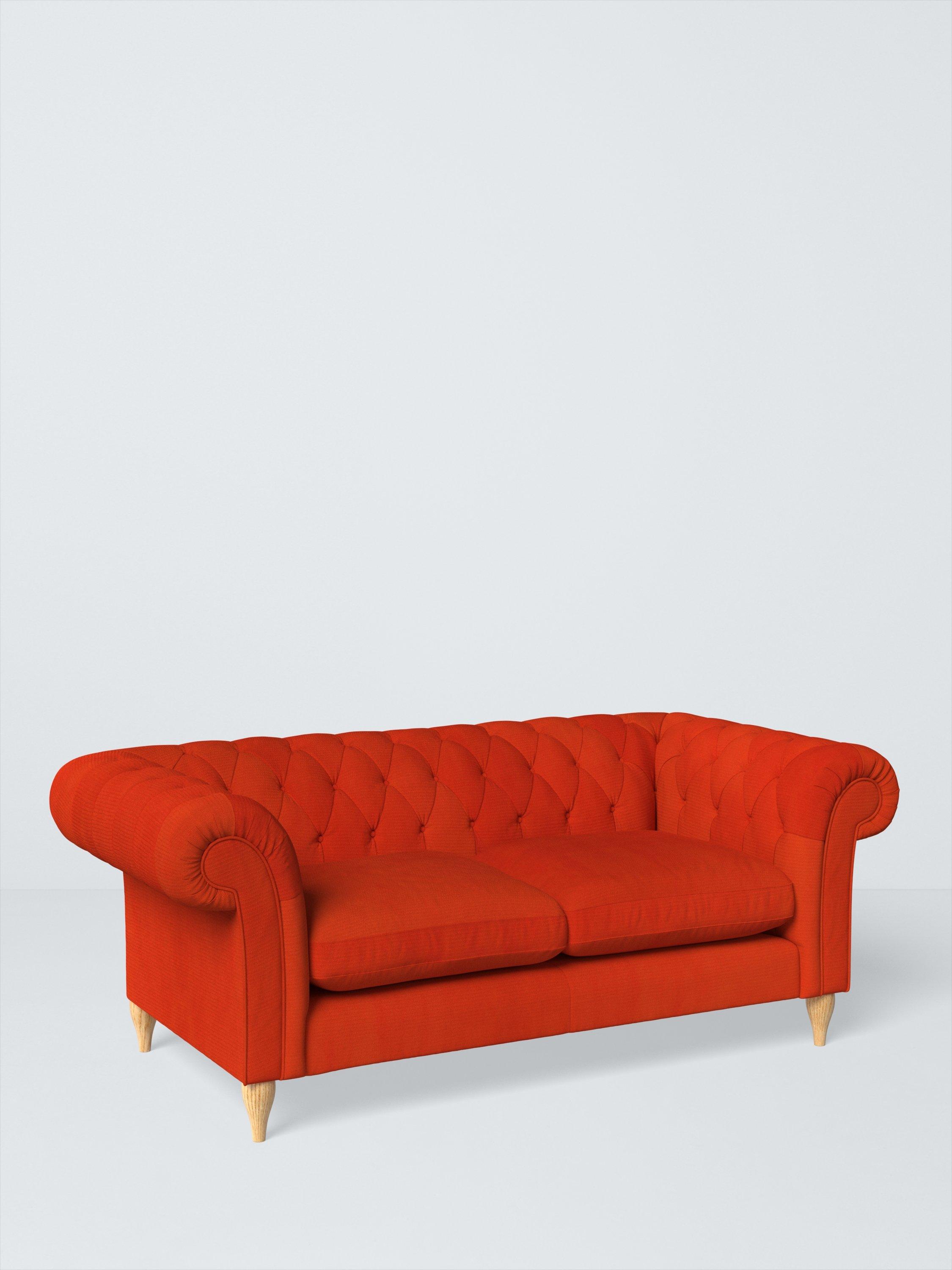 Winchester Range, John Lewis Easy Clean Plush Velvet Fabric, Paprika, Price Band B