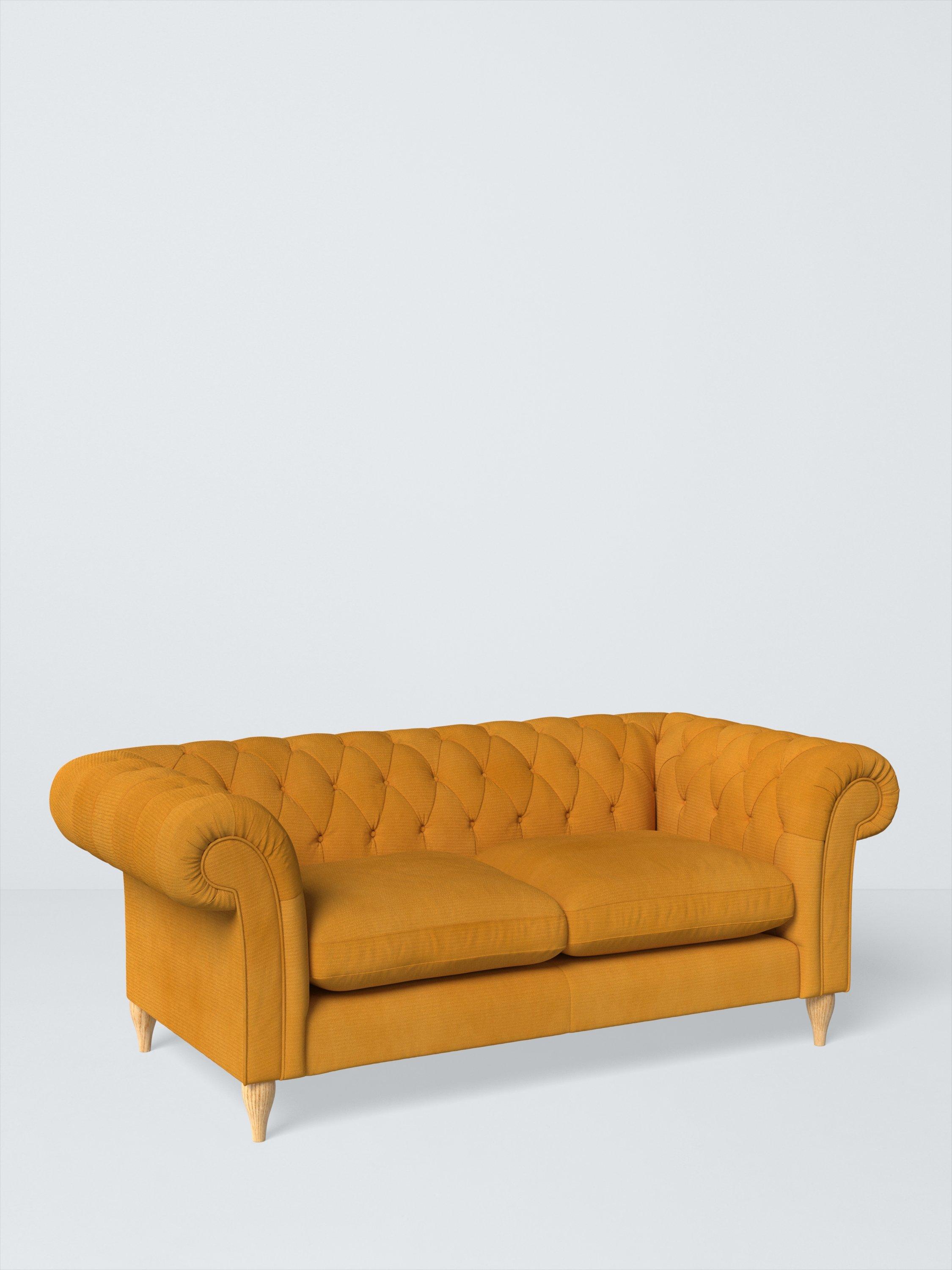 Winchester Range, John Lewis Easy Clean Plush Velvet Fabric, Honey, Price Band B