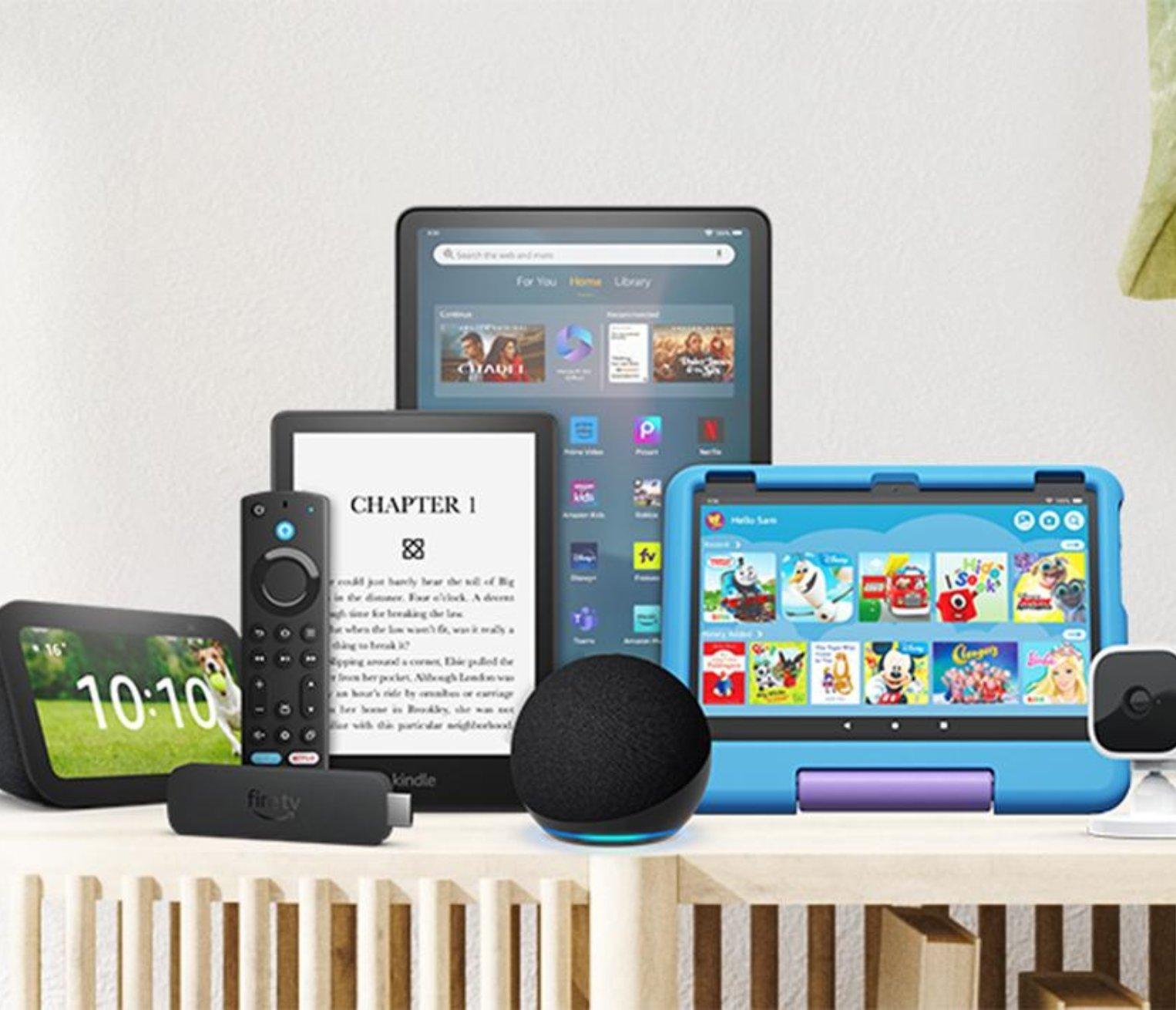 Amazon products on banner image