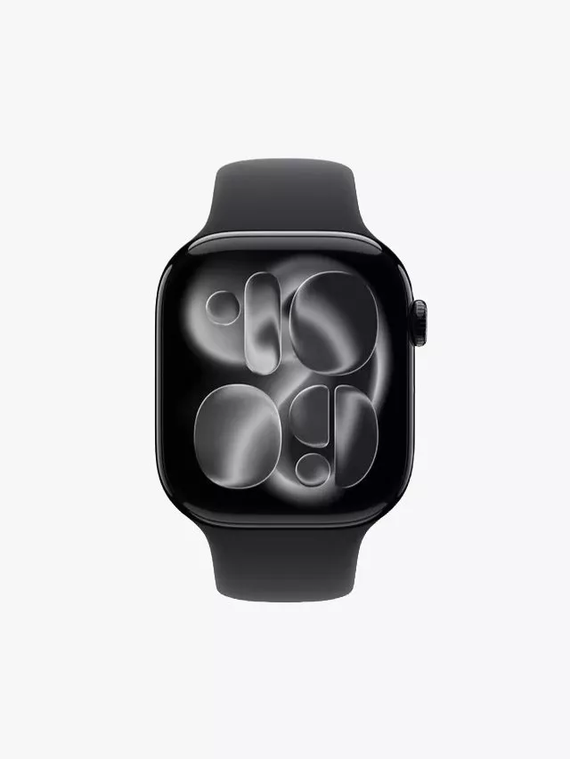 Black Apple watch
