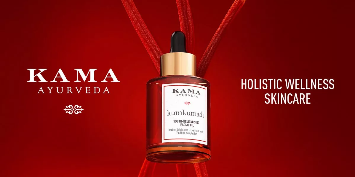 This is a banner for Kama Ayurveda
