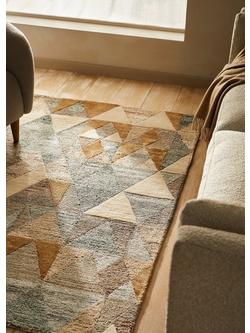 John Lewis Prism Hand Tufted Rug, Natural - view 2, Natural
