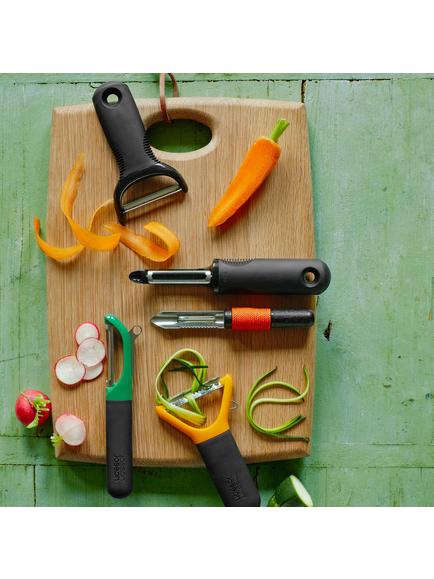 Joseph Joseph Straight Peeler with Scraper - view 2, Green