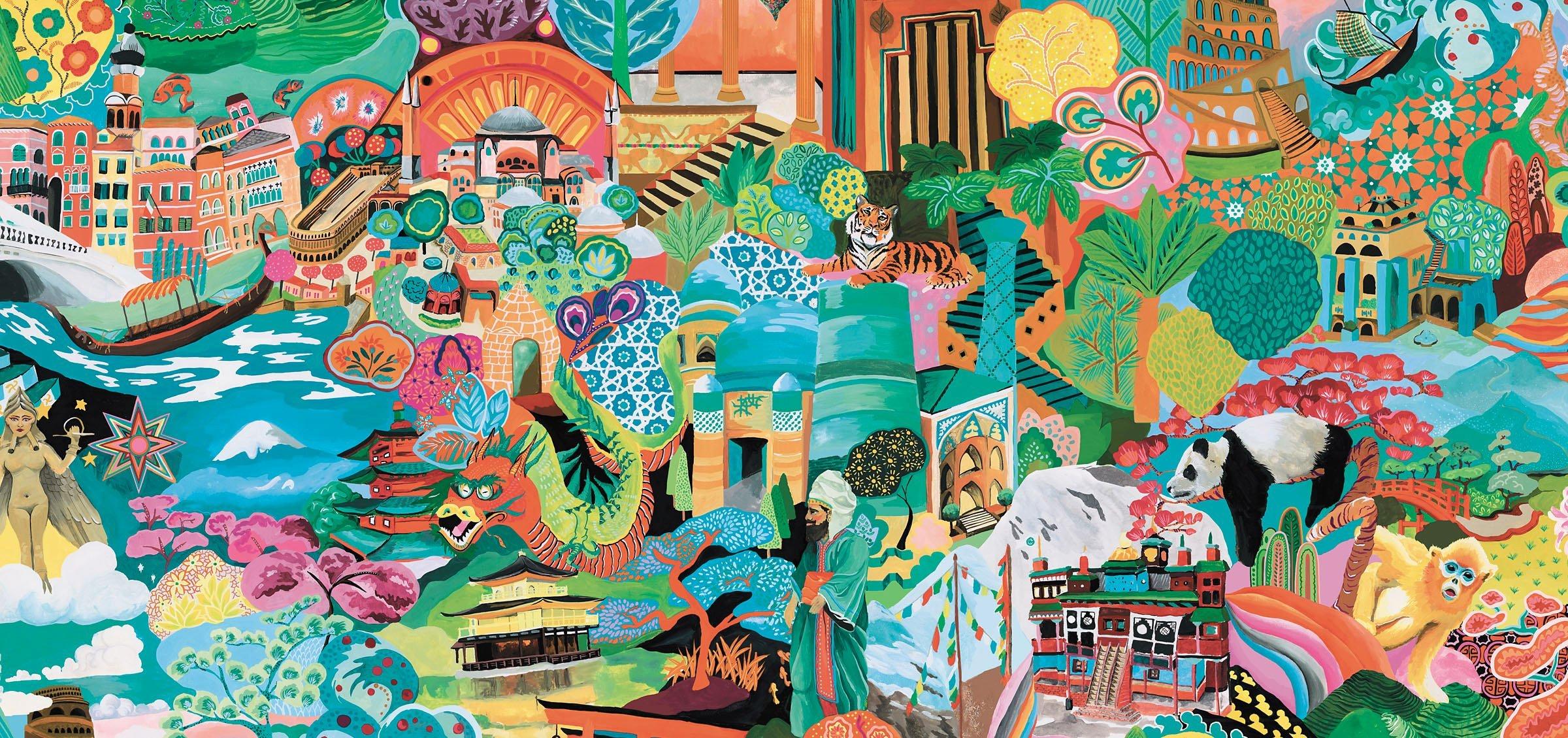 Harlequin home products - Illustration