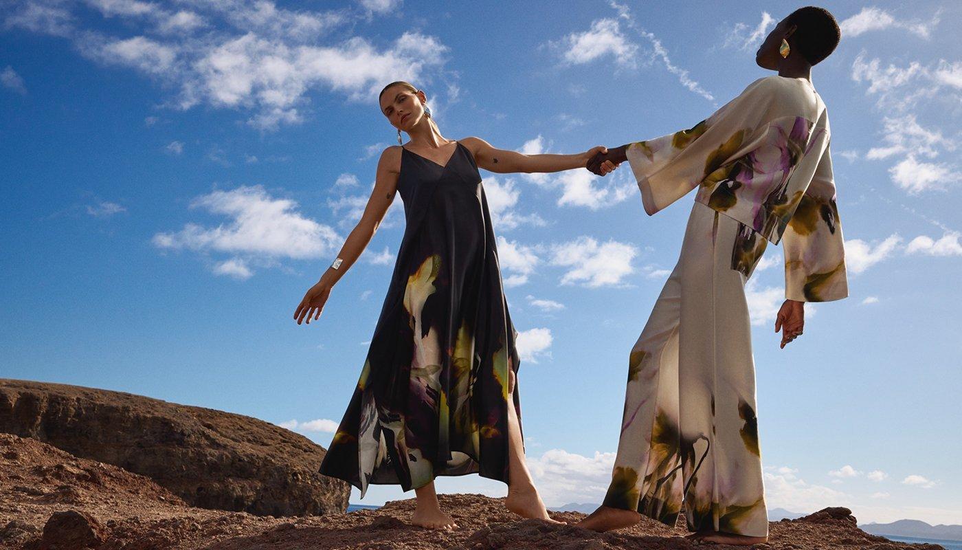 John Lewis Silk Midaxi Dress, £199