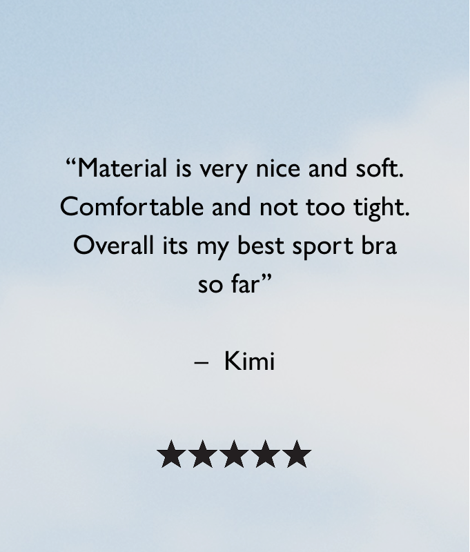 Best sports bra so far