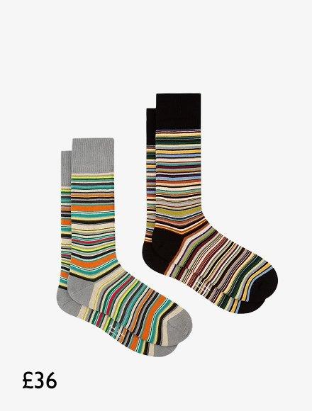 Paul Smith Signature Stripe Socks, £36
