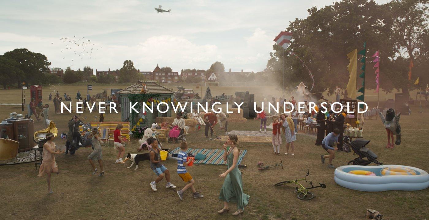 NEVER KNOWINGLY UNDERSOLD