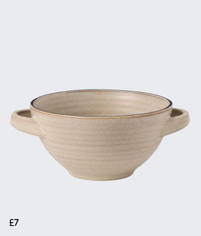 John Lewis, Farmhouse Stoneware Soup Bowl, £7