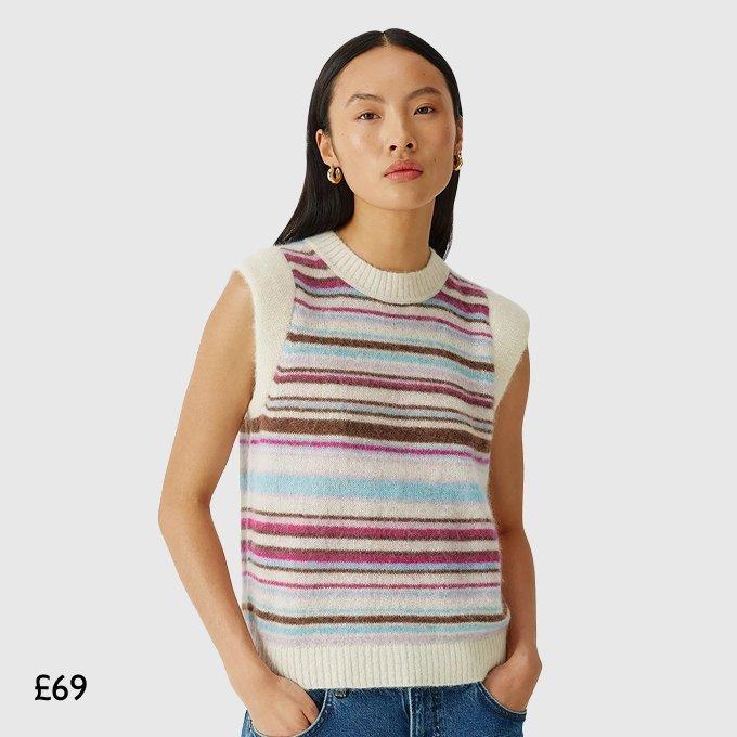 Wool Blend Vest, £69