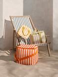 John Lewis Striped Picnic Cooler Bag, 20L, Pistachio