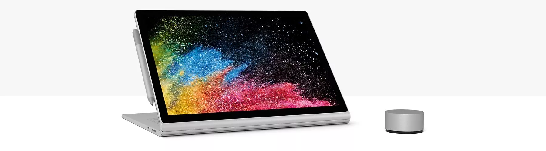 Three Samsung laptops are displayed; one is open, one is closed, and another is in tent mode with a stylus.