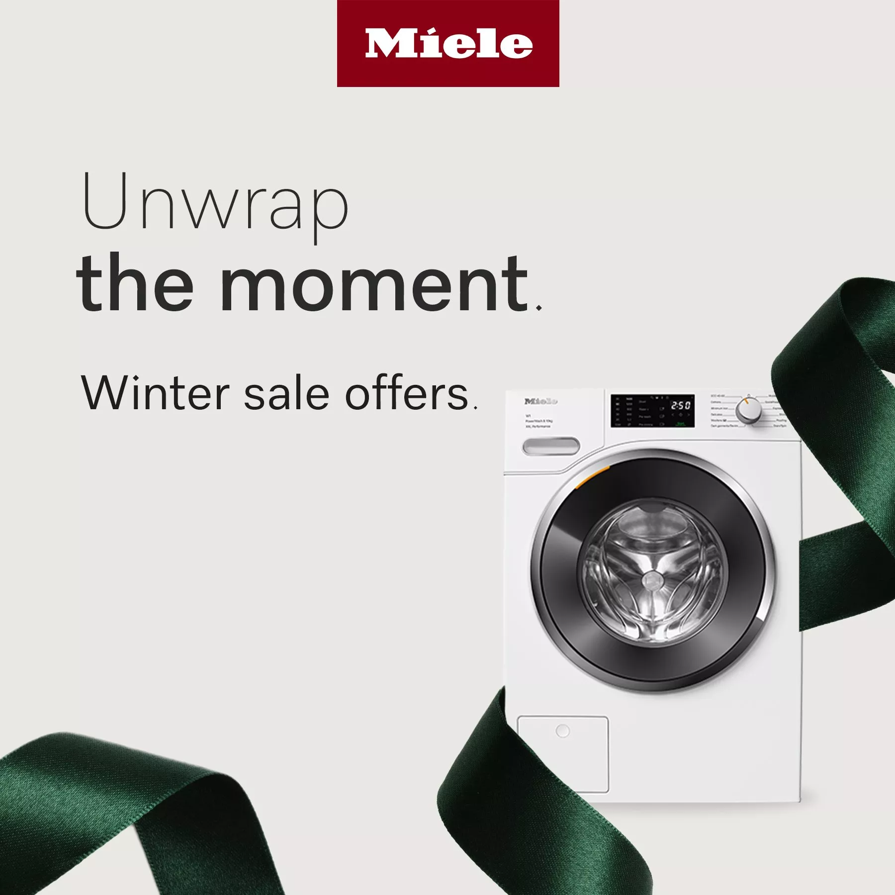 Miele washing appliances
