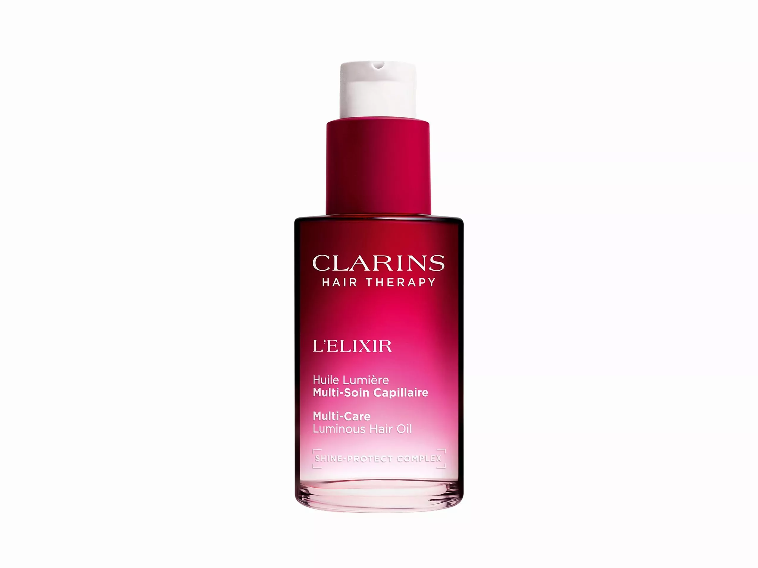 Clarins haircare range