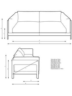 John Lewis Nest Grand 4 Seater Sofa - view 2, 