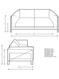 John Lewis Nest Medium 2 Seater Sofa