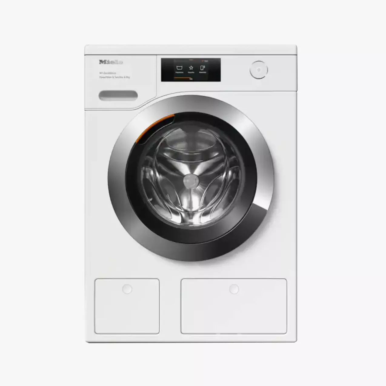 White washing machine