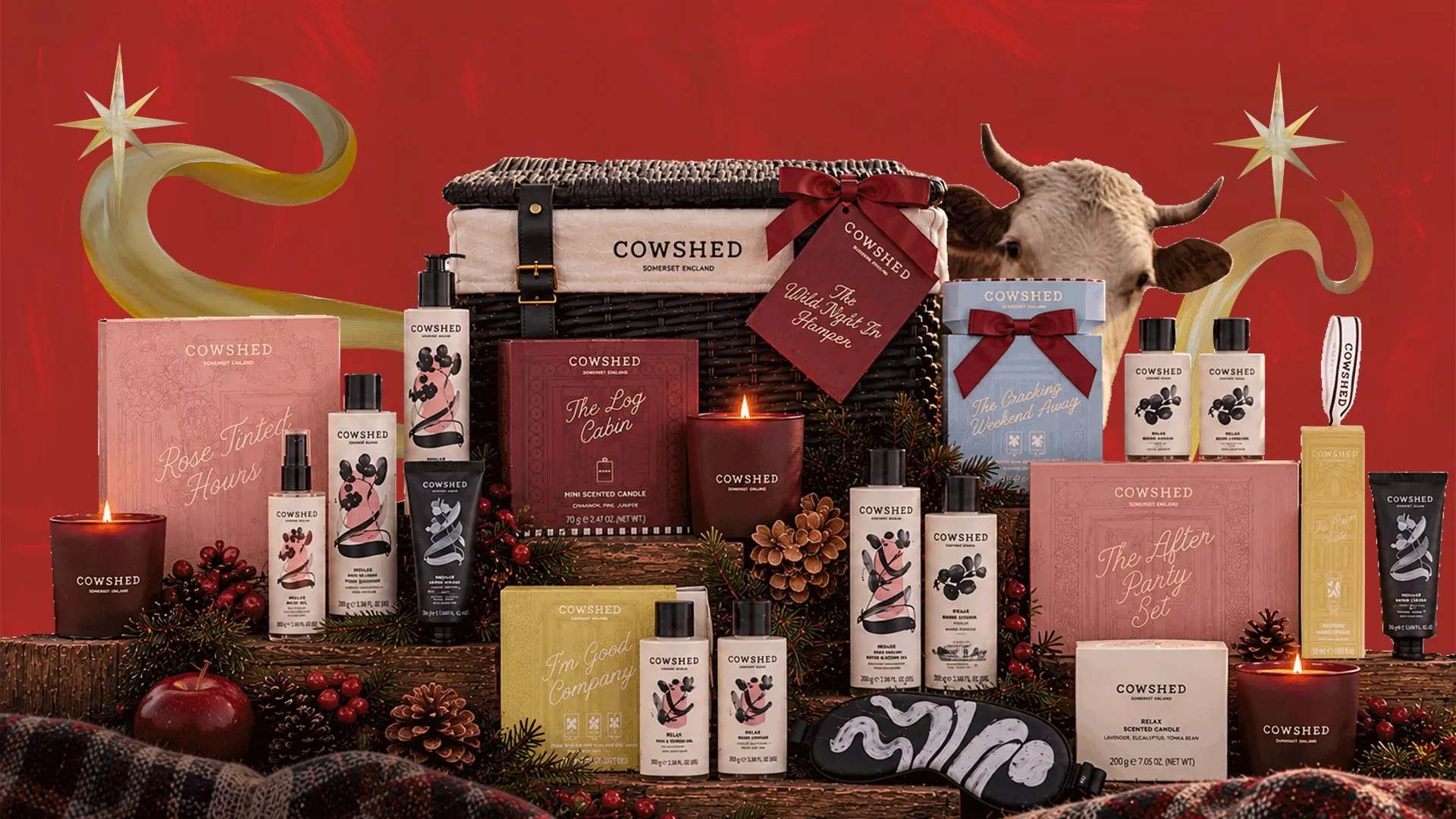 Luxury Christmas hampers and gifting, for the lucky cow in your life