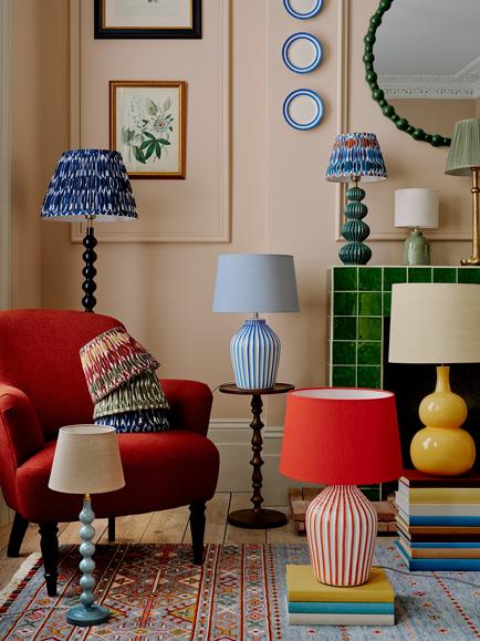 John Lewis Trevone Lighting Collection, Blue