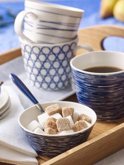 Royal Doulton Pacific Porcelain Mugs, Set of 6, 400ml, Blue - view 2, Blue