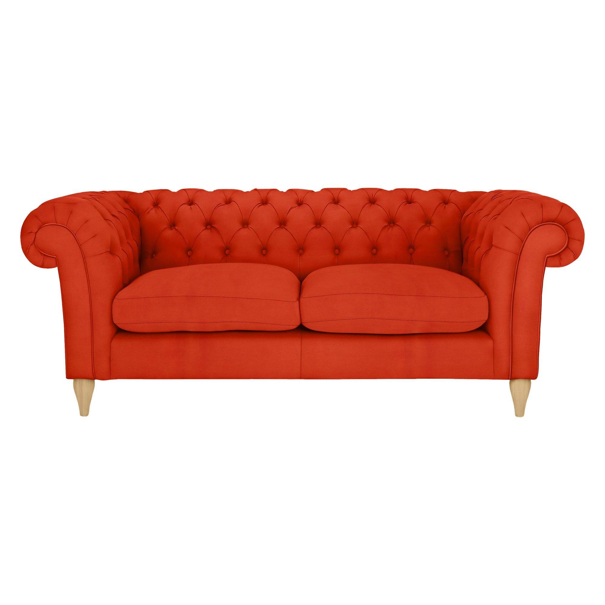Cromwell Range, John Lewis Easy Clean Plush Velvet Fabric, Paprika, Price Band B
