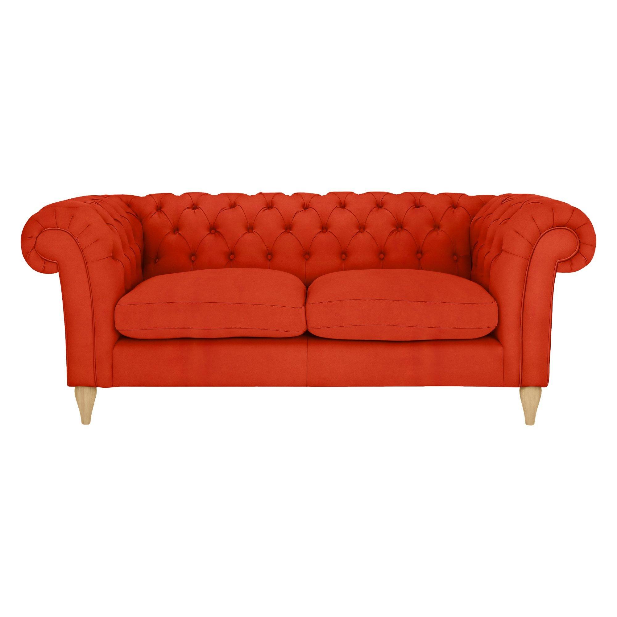 Cromwell Range, John Lewis Easy Clean Plush Velvet Fabric, Paprika, Price Band B