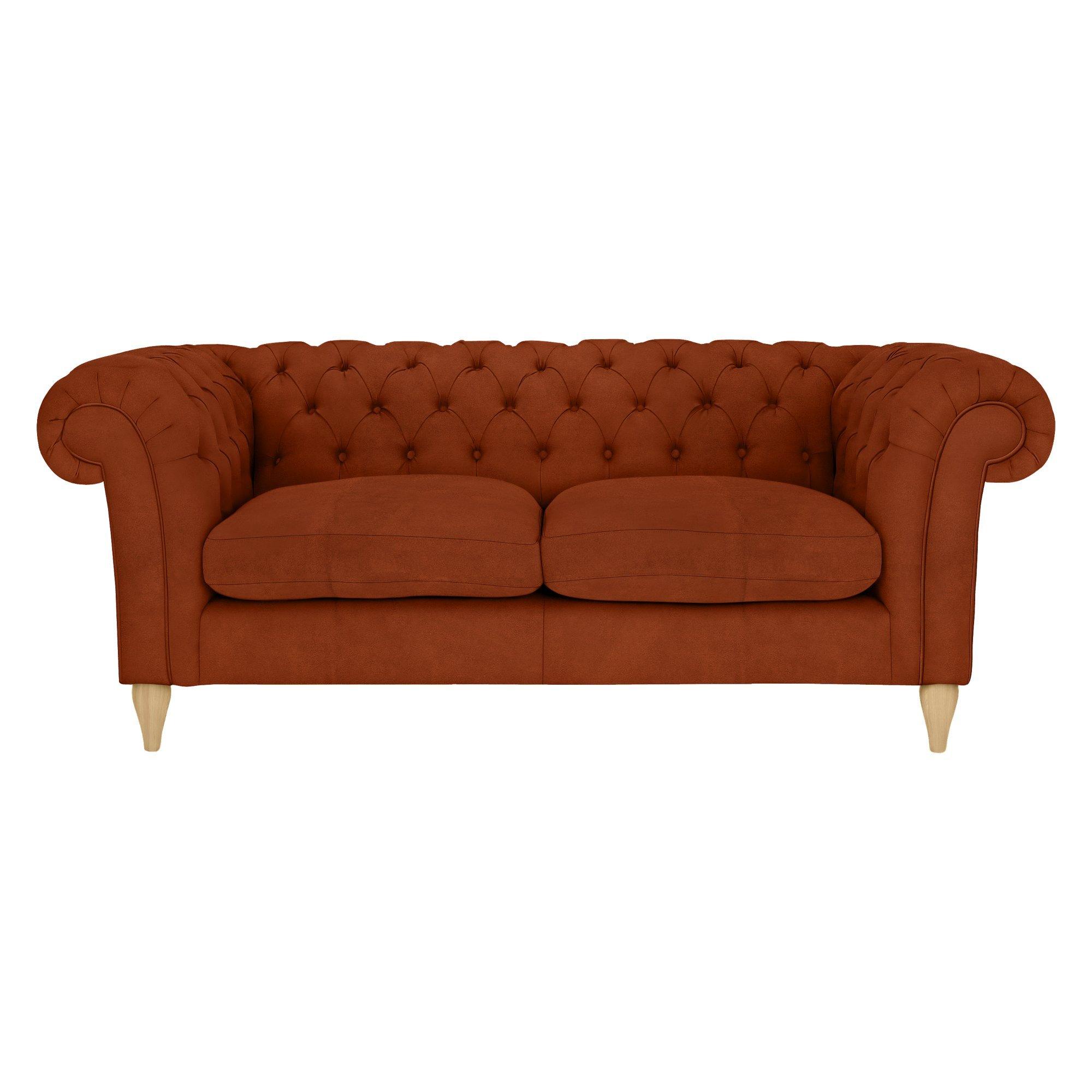 Cromwell Range, John Lewis Easy Clean Plush Velvet Fabric, Auburn, Price Band B