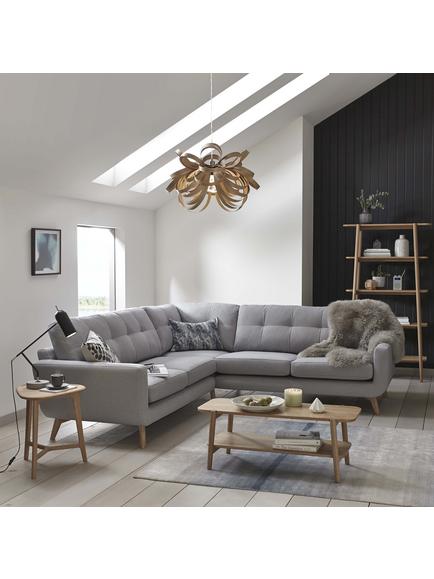John Lewis Barbican Large 3 Seater Sofa - view 2, Grey