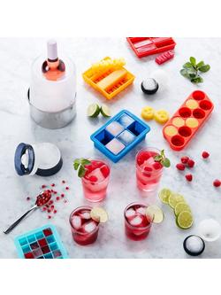 Final Touch Silicone Ice Ball Moulds, Set of 2 - view 2, Black