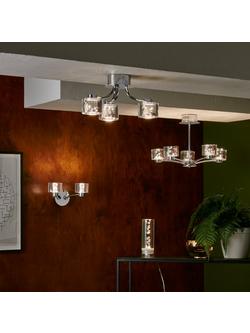 John Lewis Lawrence Lighting Collection, Clear/Silver