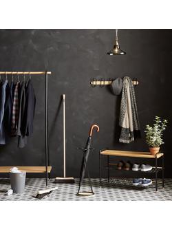 Umbra Woodrow Waste Paper Bin - view 2, Grey