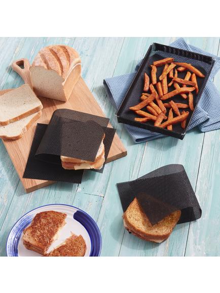 NoStik Toastie Toaster Sleeves, Set of 2 - view 2, Black