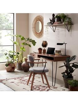 John Lewis Hairpin Furniture, Dark Oak