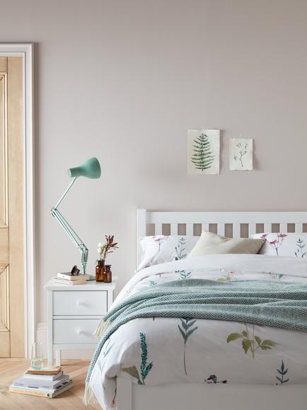 John Lewis Wilton 2 Drawer Bedside Cabinet - view 2, White