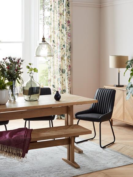 John Lewis Estate 6-10 Seater Extending Dining Table, Natural - view 2, Natural