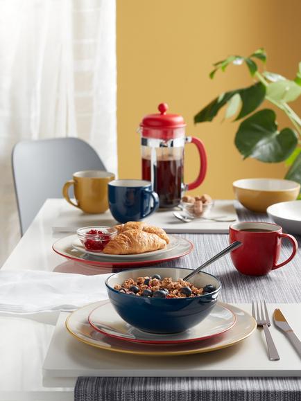 John Lewis ANYDAY Stoneware, Cobalt Blue