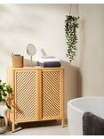 John Lewis Chevron Bathroom Furniture Range, Natural