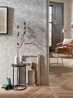 John Lewis Jouvene Wallpaper - view 2, Citrine