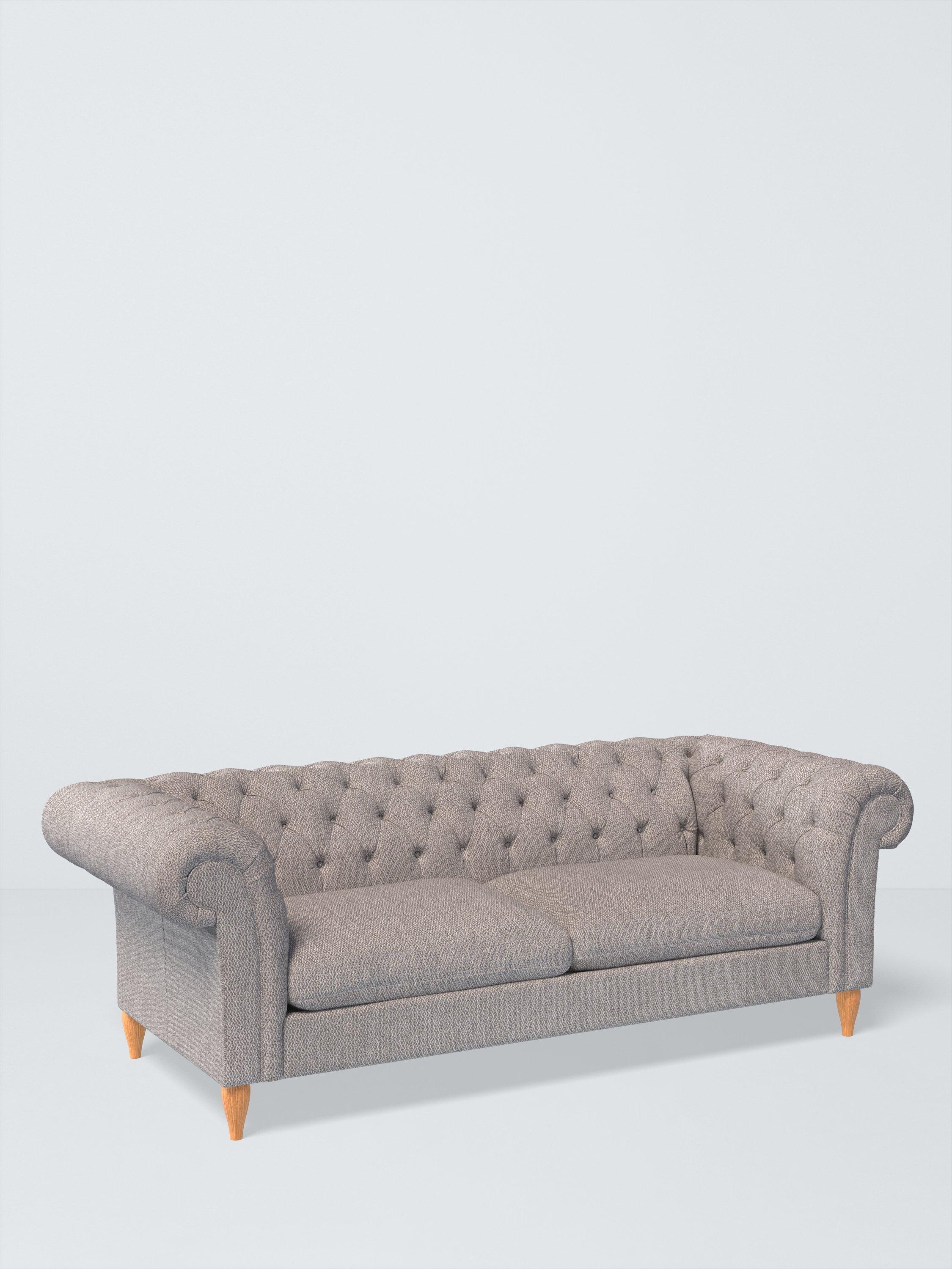 Cromwell Range, John Lewis Twisted Boucle Fabric, Silver Grey, Price Band D