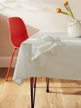 John Lewis Rectangular Cotton Tablecloth, White