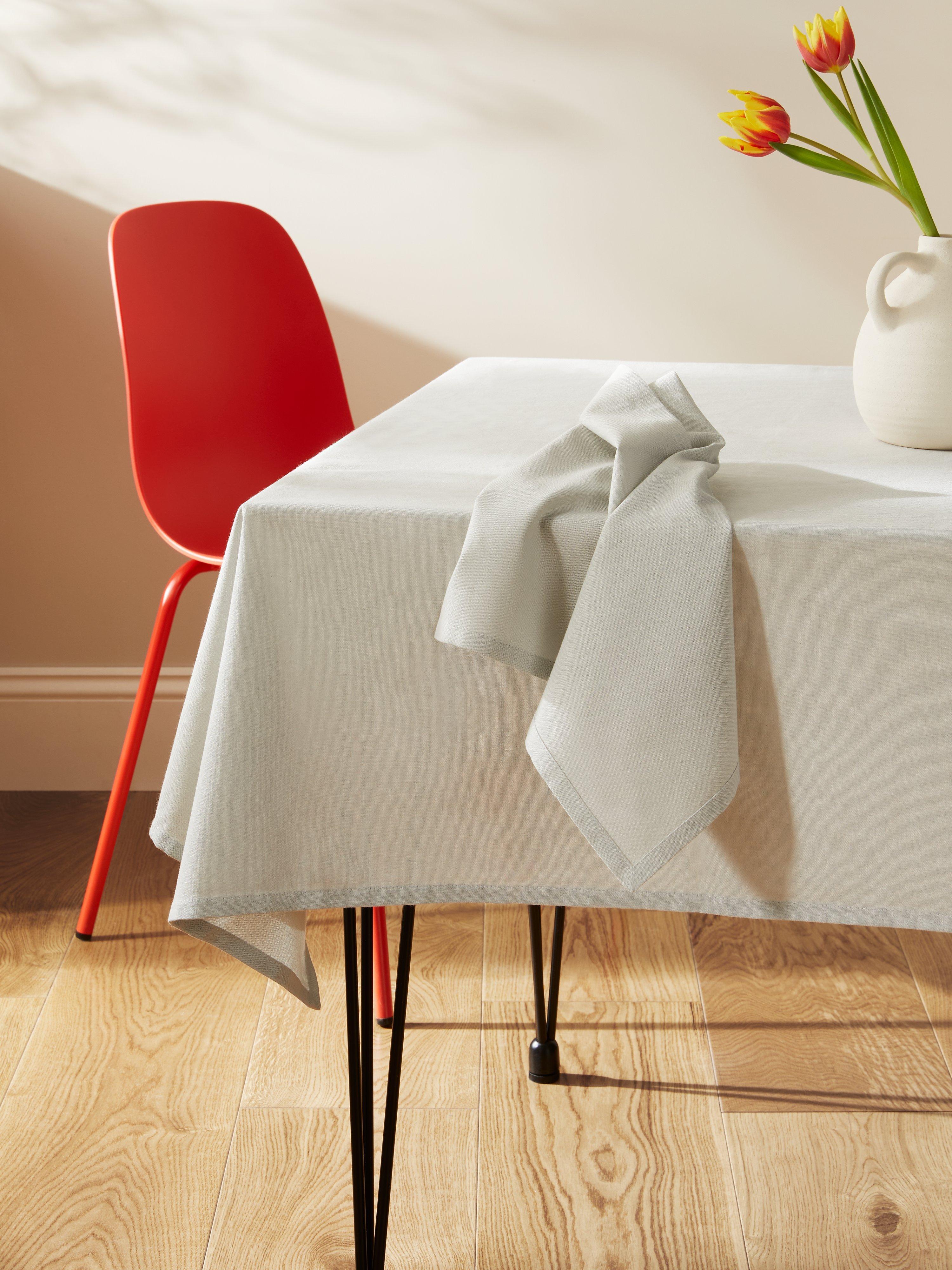John Lewis ANYDAY Rectangular Cotton Tablecloth