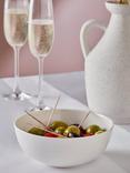 John Lewis Luna Fine China Cereal Bowl, Natural, 14.5cm