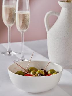 John Lewis Luna Fine China Cereal Bowl, Natural, 14.5cm - view 2, Natural