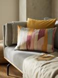 John Lewis Structure Linen Cushion, Multi