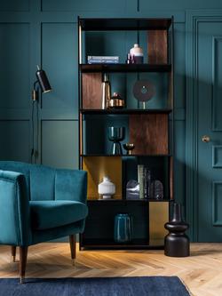 John Lewis + Swoon Brunel Shelving Unit, Brown - view 2, Brown