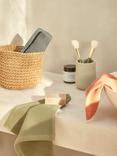 John Lewis Spa Waffle Face Cloths, Pack of 3