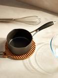 John Lewis 'The Pan' Aluminium Non-Stick Milk Pan, 14cm
