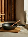John Lewis 'The Pan' Aluminium Non-Stick Wok, 28cm